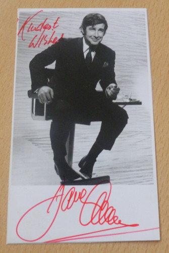 Dave allen vintage signed - allen,