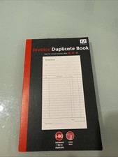 Invoice Duplicate Book 1-80 In Duplicate