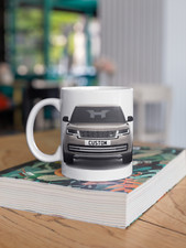 Personalised Land Rover Range Rover Autobiography Mug Gift Choice Colour