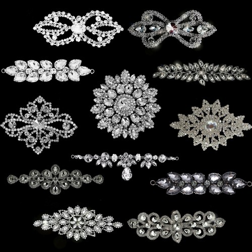 Diamante motif rhinestones - motif,