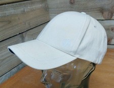 Henri Lloyd Baseball Cap Hat - One Size - Cream Ivory - Y2K Preloved Casuals 