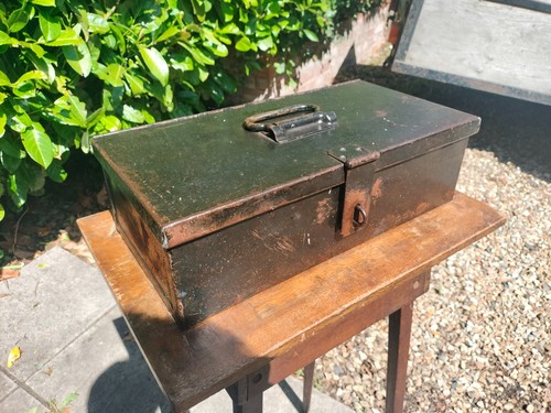 Antique strong box - strong,
