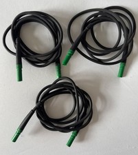 3 x Fluke Cat III 10A 1000V Green, Test Leads.