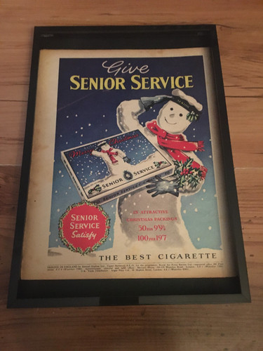 Senior service cigarettes 1959 - senior, cigarettes-1959