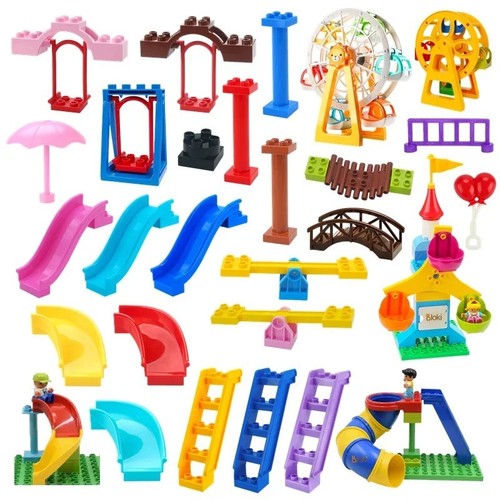 Big building blocks playground - building,