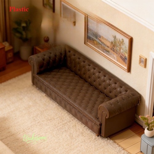 Sofa long armchair scale - armchair, 1:24