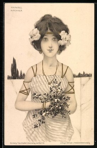 Artist postcard raphael - postcard,