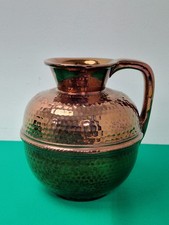 Large Copper Lustre Ware