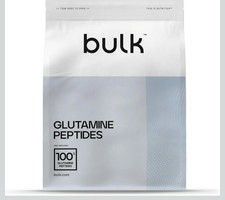 Bulk Glutamine Peptides Powder, 500 g, 166 Servings, Packaging May Vary