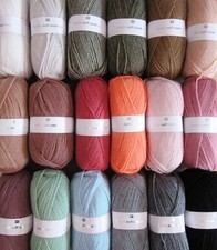 100g BALLS of  RICO CREATIVE SOFT WOOL ARAN KNITTING YARN 