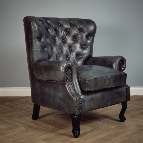 100 real leather high back - leather,