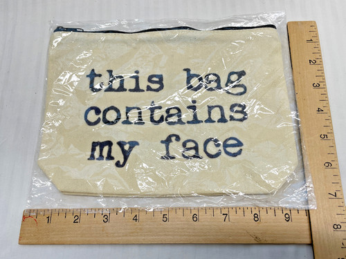 Cosmetic bag this - bag, "this