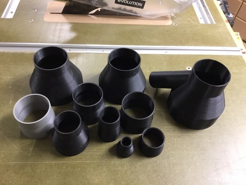 Printed extraction hose - extraction,