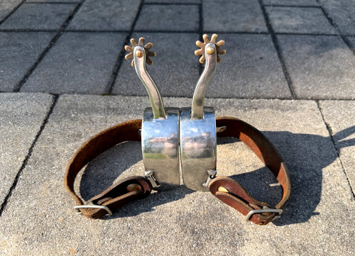 Western cowboy long neck rowel - cowboy,