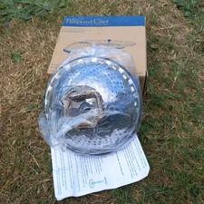 The Pampered Chef Stainless Steamer #2892-03 new in box with instructions