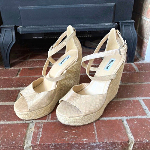 Dune london beige snake print - snake,