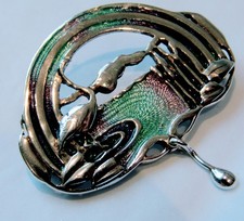 Brooch sterling silver 925 - silver, &