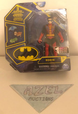 DC Spinmaster Robin 4" Action Figure with 3 surprise accessories