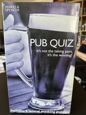 M&S Pub Quiz DIY Boxed Set