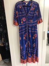 Monsoon Blue Floral Maxi shirt