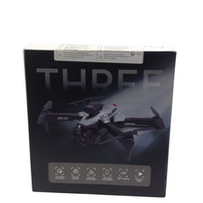 K10 Foldable Drone with HD Camera Obstacle Avoidance - Black Pre-Owned Used 