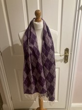 TIE RACK CASHMERE SCARF 100%