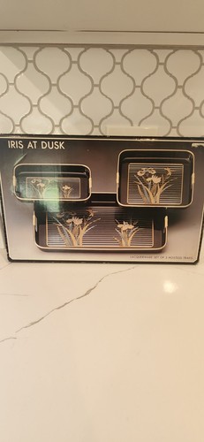 Iris dusk lacquerware - lacquerware, set