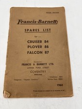 Francis Barnett Spares List
