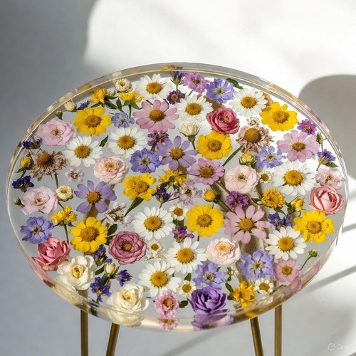 Resin coffee dining table - coffee, or