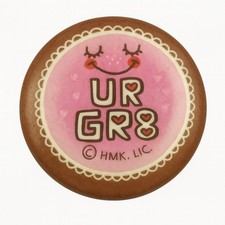 Vintage Hallmark "UR GR8" Pink