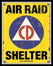 AIR RAID SHELTER CIVIL DEFENCE