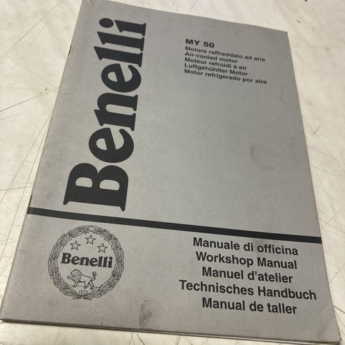 Benelli scooter my50 manual - benelli,