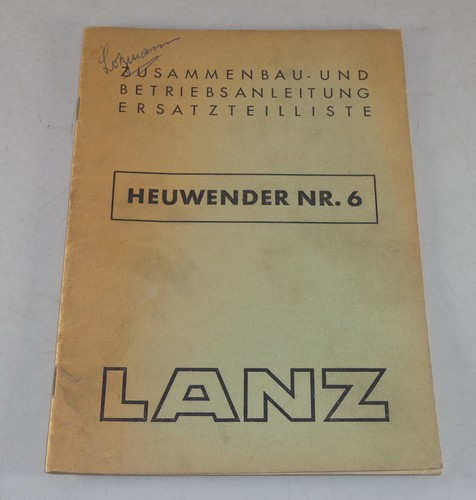 Operating instructions parts - operating,