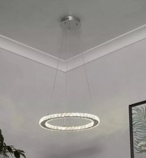 Homebase Atlanta Single Tier LED Pendant 626427 RRP £85