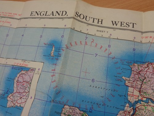 Ww2 raf map - ww2, (1944)