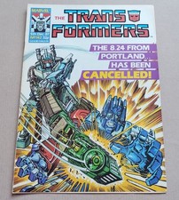 Marvel comics UK The Transformers comic # 142 - 5 th Dec 1987  Bruticus Defensor