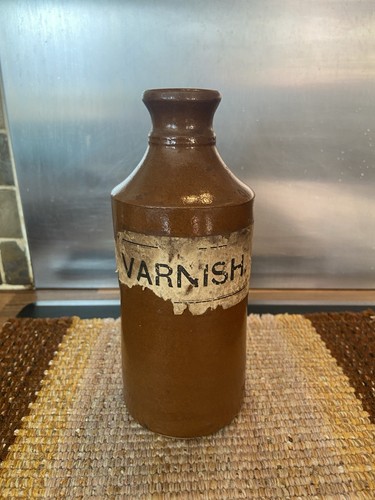 Antique brown salt glazed - brown, salt-glazed