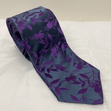 Duchamp London Floral Silk Tie