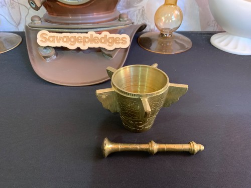 Moroccan sephardic small - small, brass