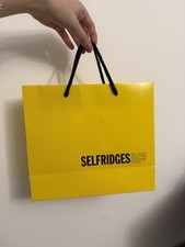 Selfridges Shopping Bag Gift Bag 23 X 26 Cm