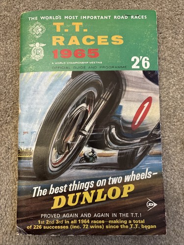 Official races 1965 - official, tt