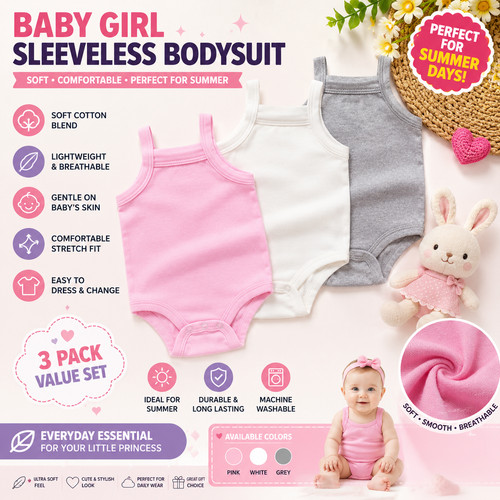 Baby girl romper bodysuit - romper,