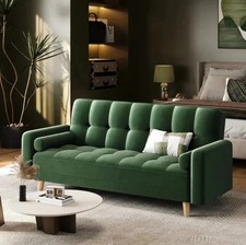 Green Sofa Bed Velvet