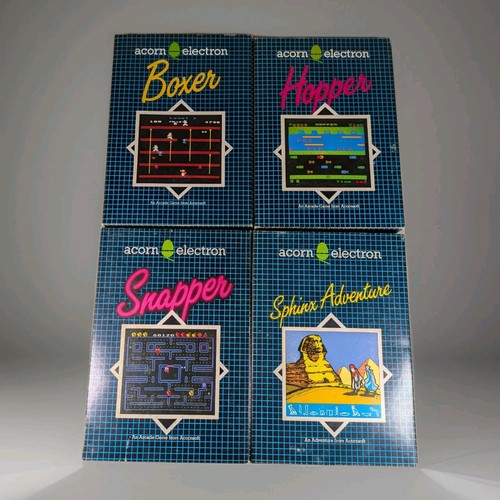 Acorn electron games bundle - acorn, x