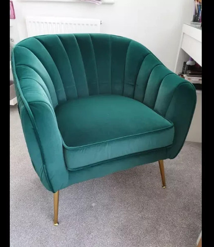 Modern fabric armchair - modern,