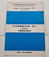 Clydebank v Chelsea 67/8 Friendly