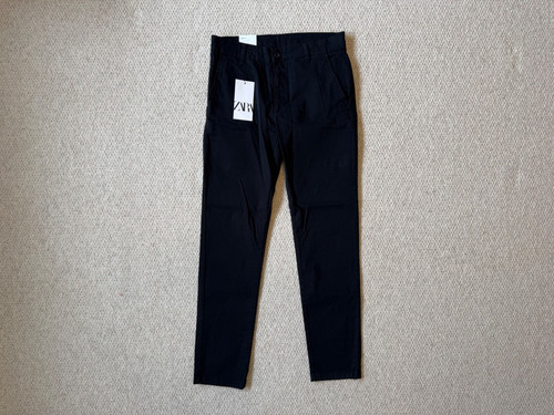 Zara chinos trousers - chinos, black