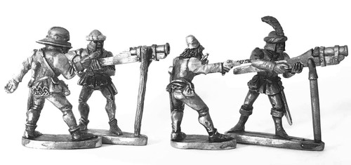Medieval large hand - hand, cannons