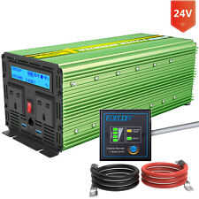 EDECOA Power Inverter 24V 240V
