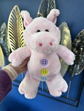 Buttons Bear and Friends - PIG - soft plush toy 13 inch tall approx pink pig